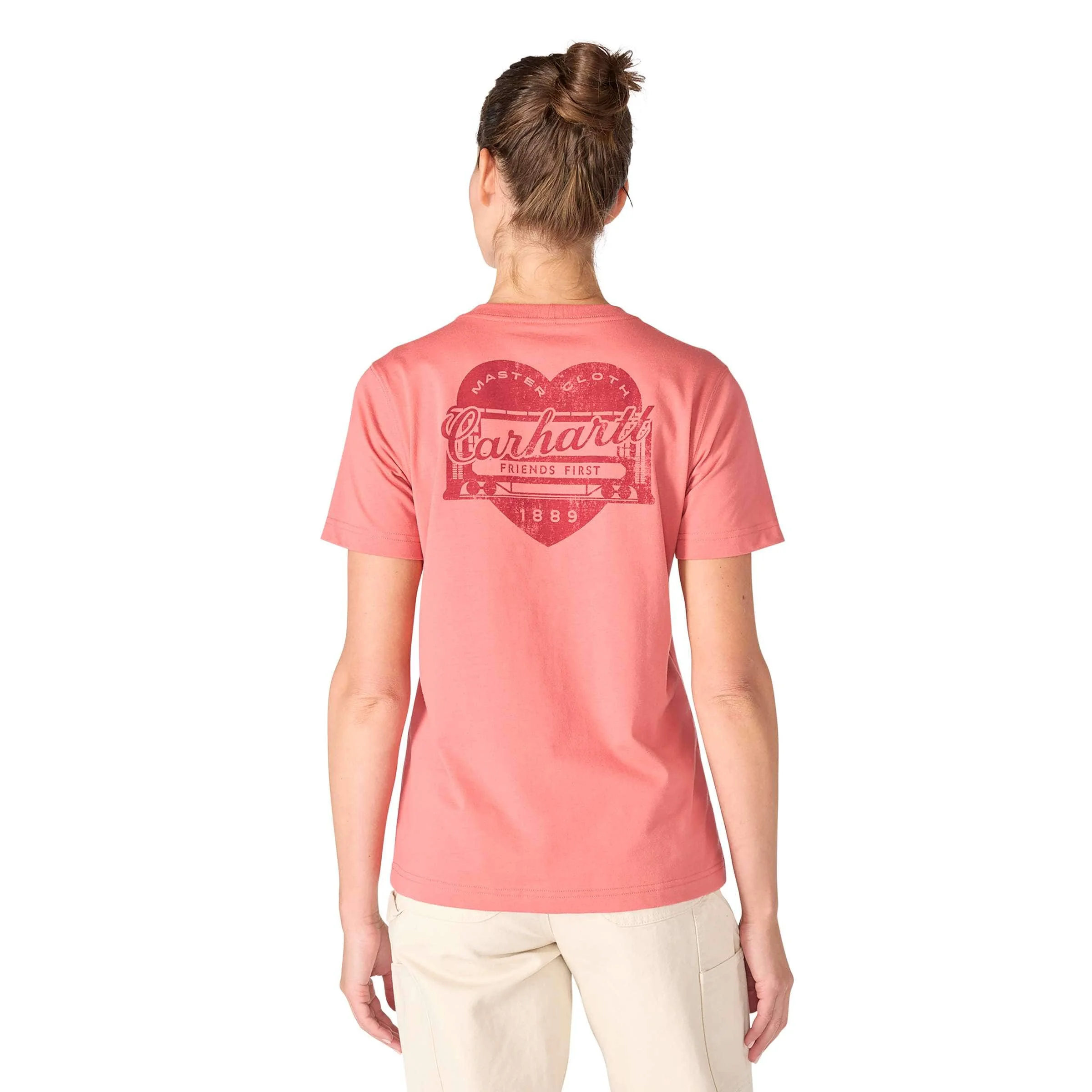 Women's Irvine Relaxed Heritage Heart T-Shirt - 1