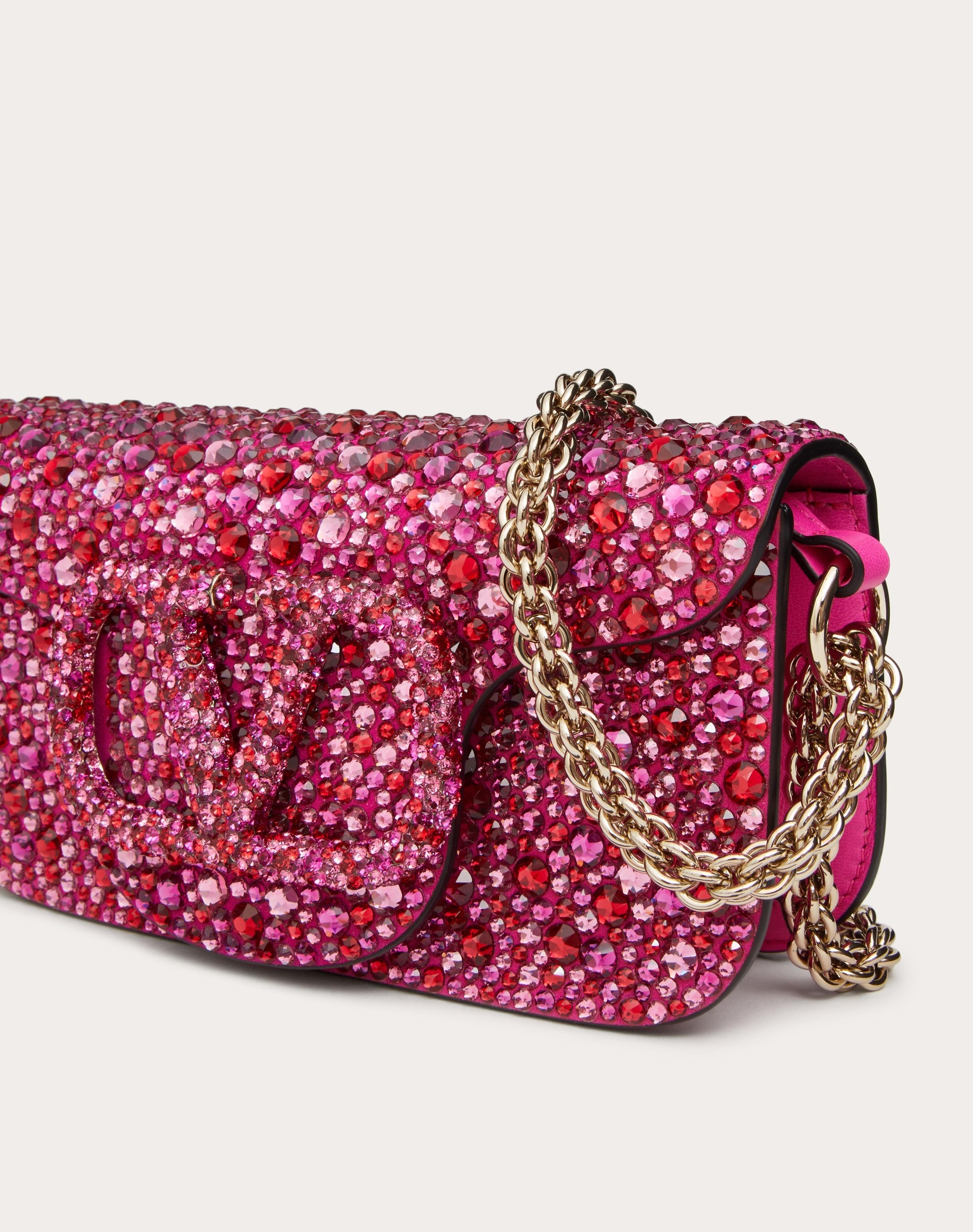 SMALL LOCÒ SHOULDER BAG WITH RHINESTONES - 7