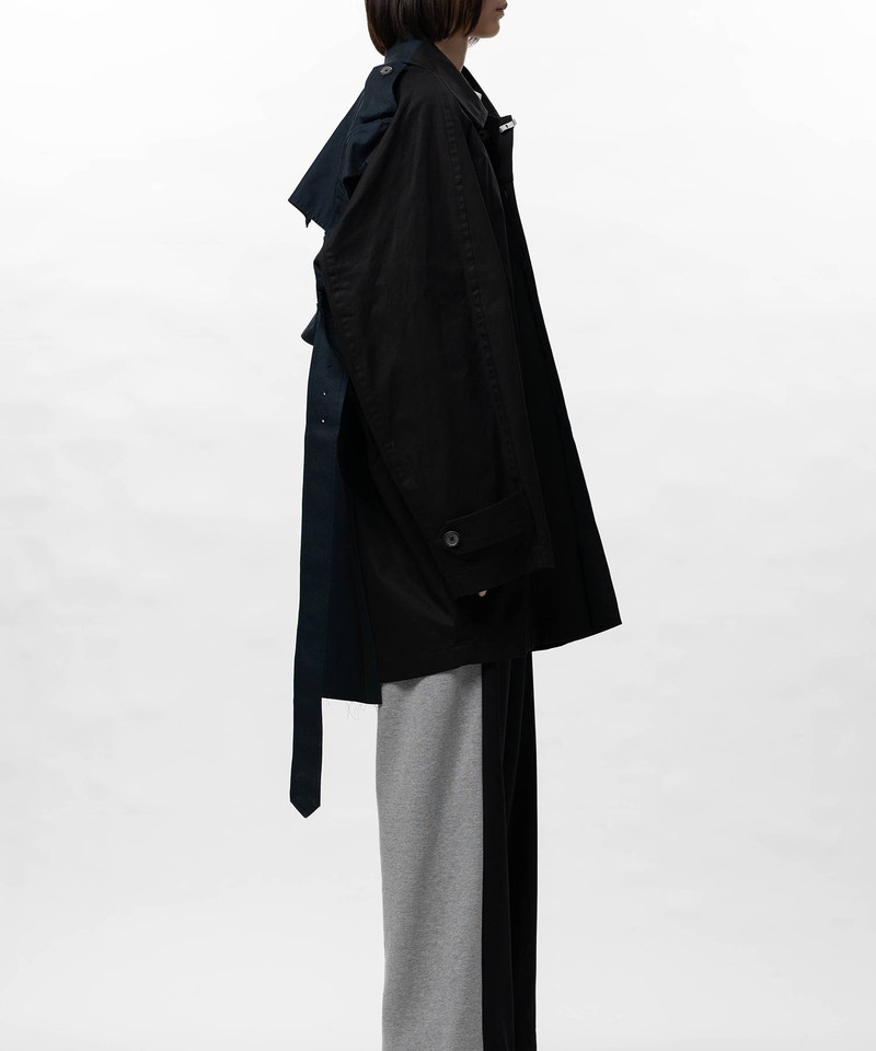 Vest Combined Balmacaan Coat 6