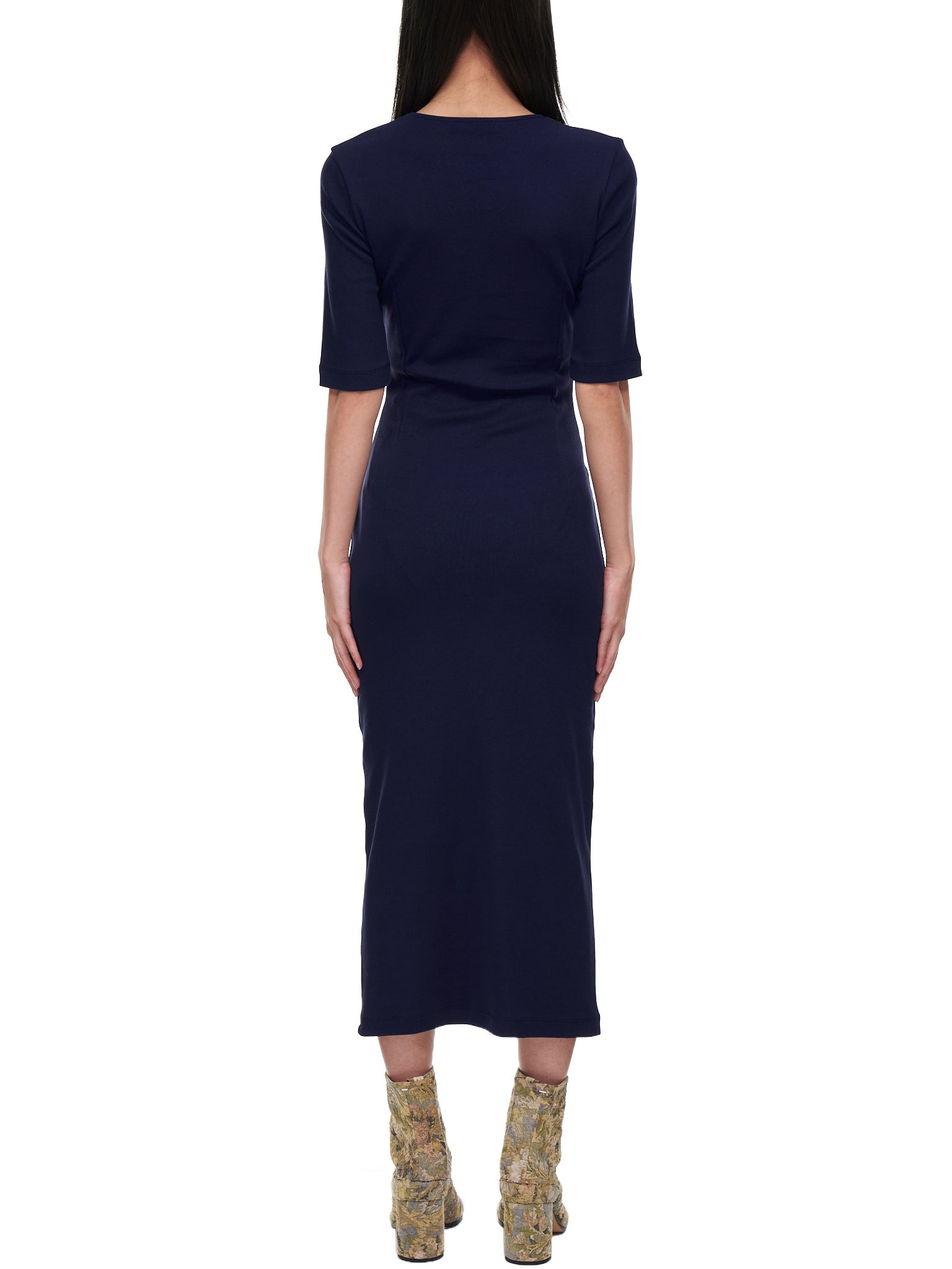Layered Bodycon Cutout Dress - 3