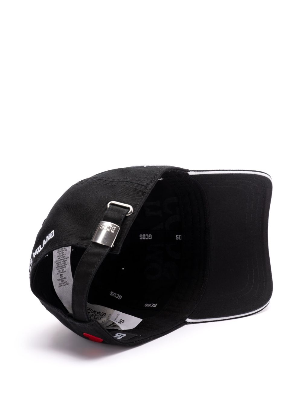 logo-embroidered cap - 3