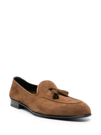 Brioni Appia suede loafers outlook