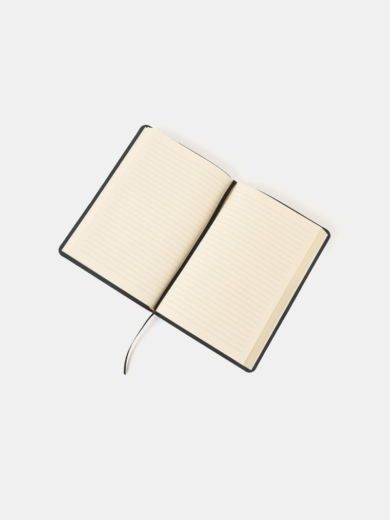 The A5 Notebook - Black with Gold Foiling 5