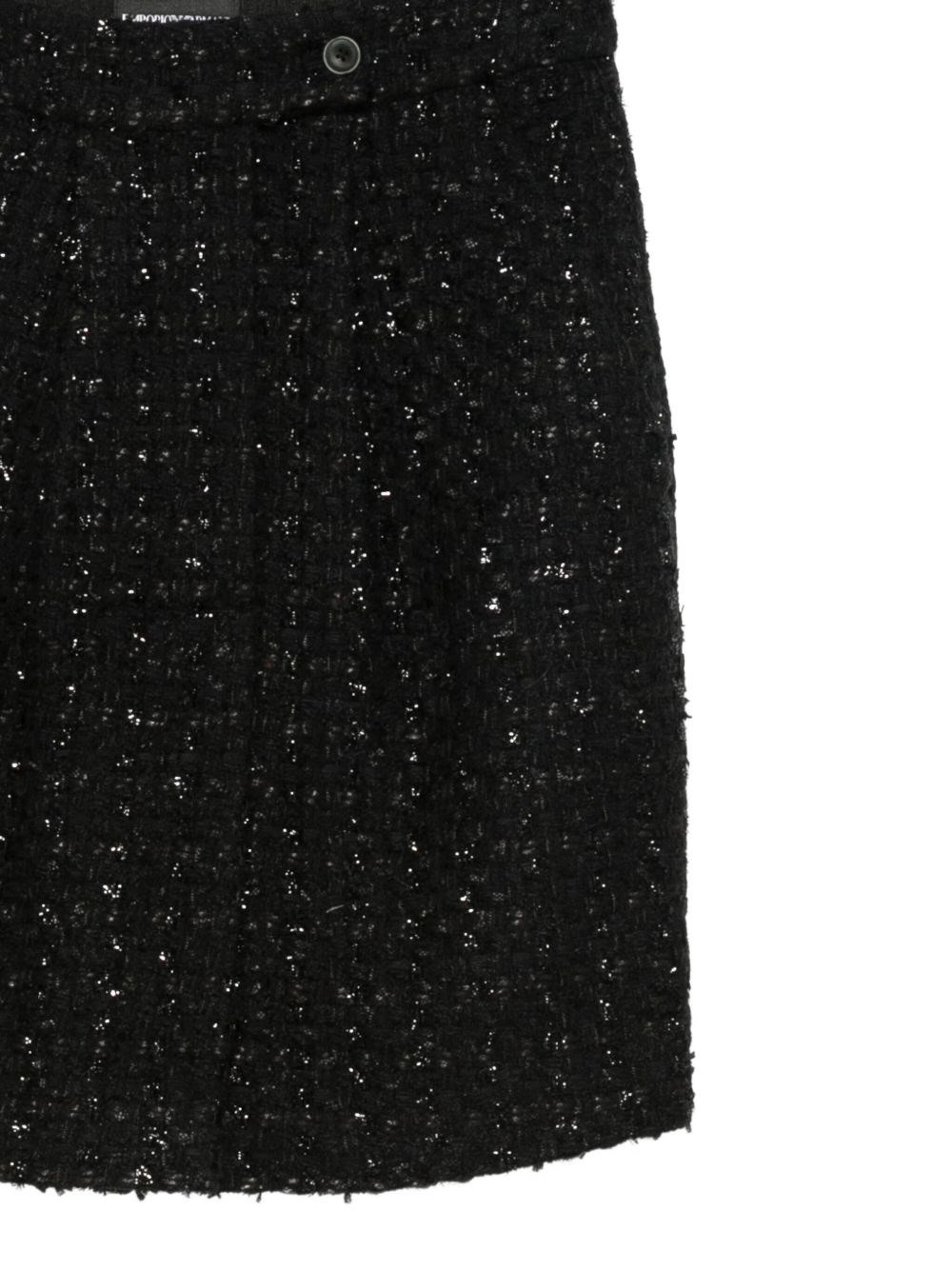 Wool blend mini skirt - 2