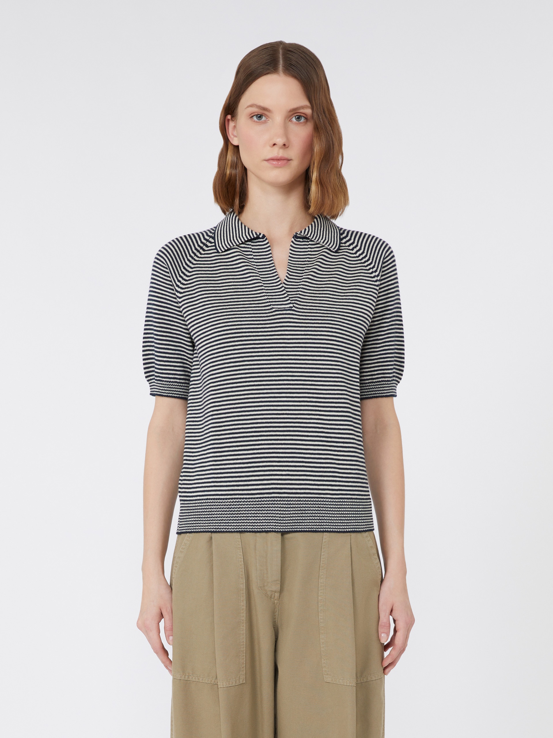JUNIOR Cotton yarn polo shirt - 3