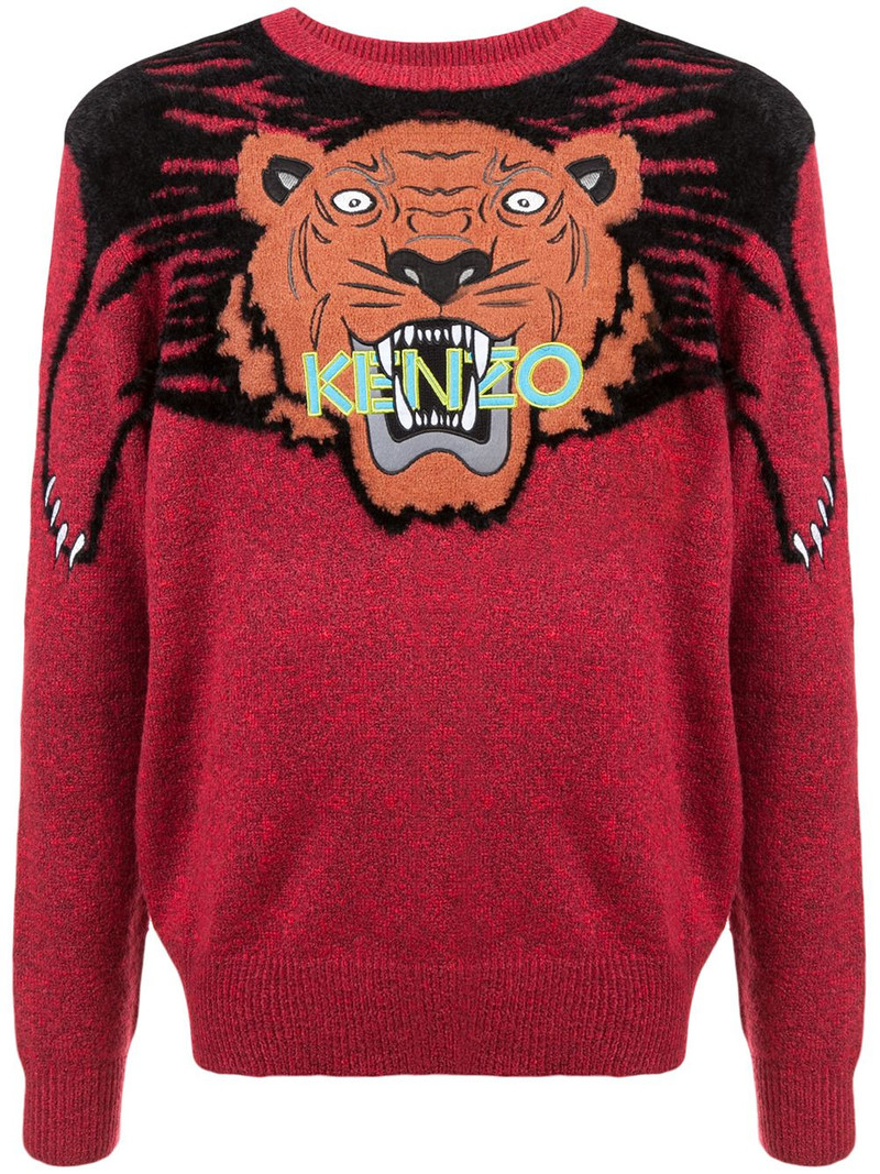 intarsia tiger sweater 1