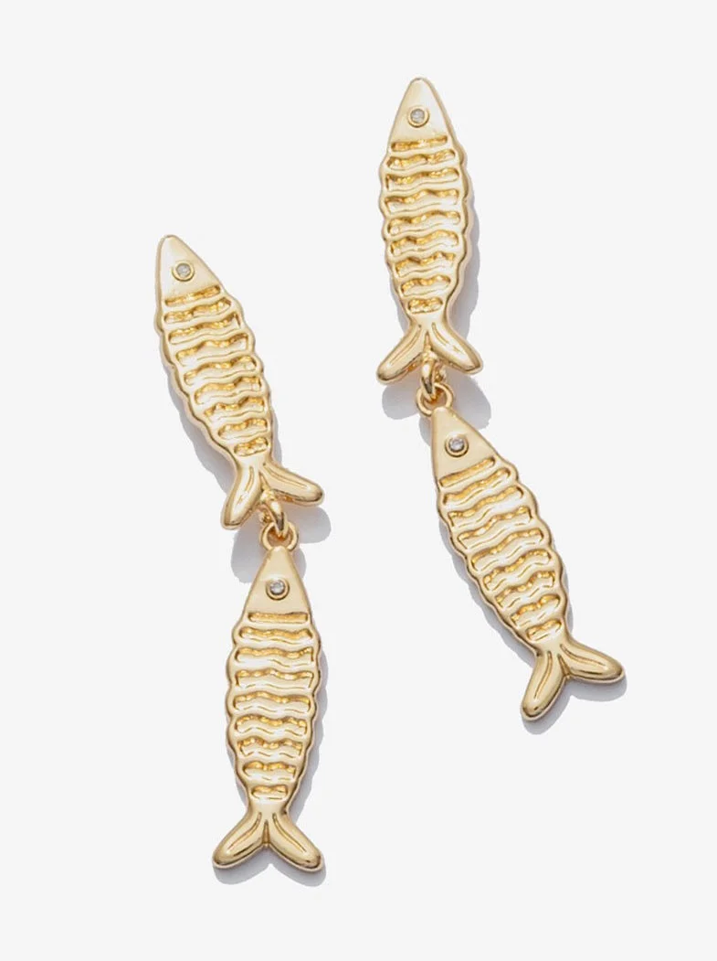 Gone Fishing Earrings - 1