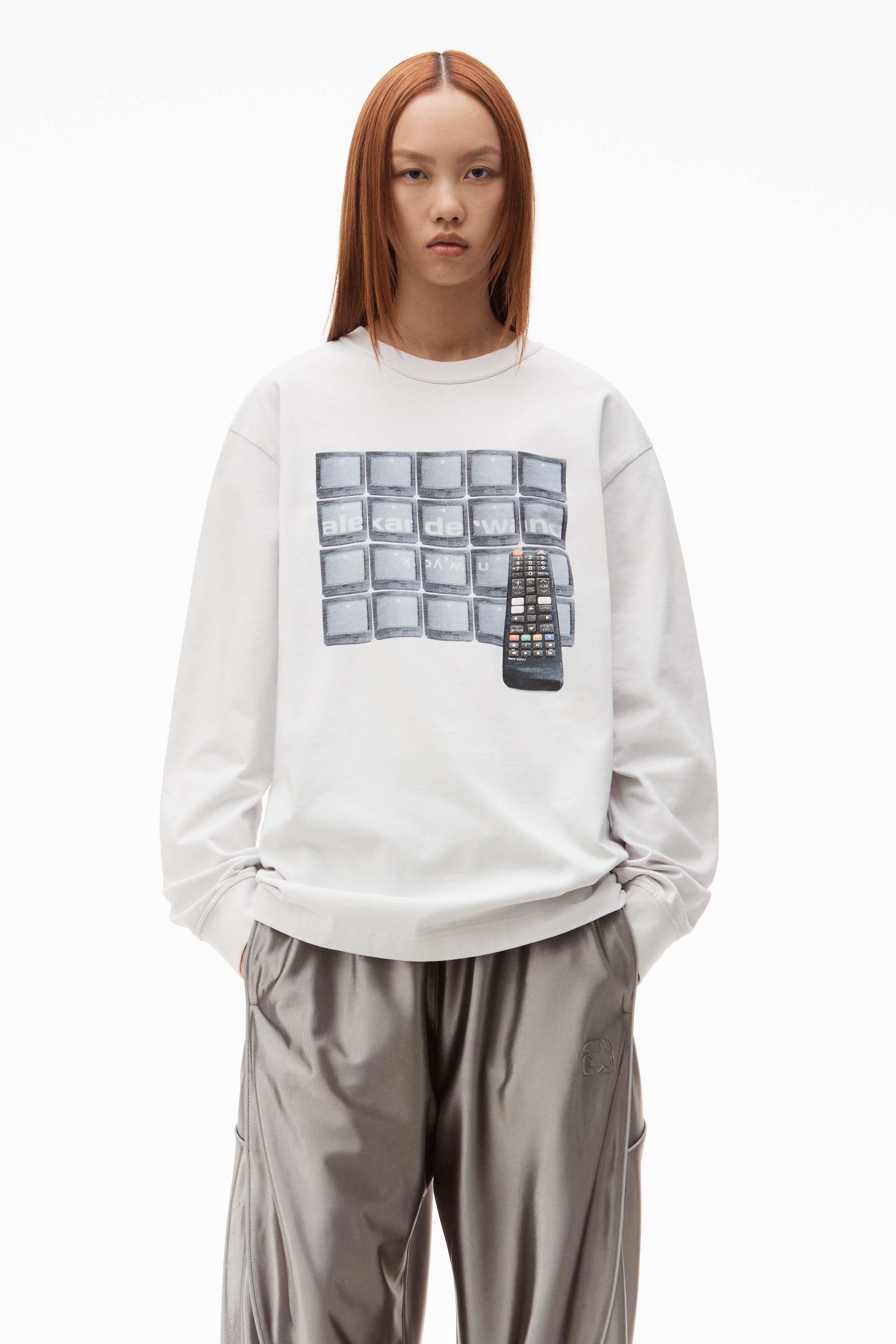 long sleeve tune in tee - 2