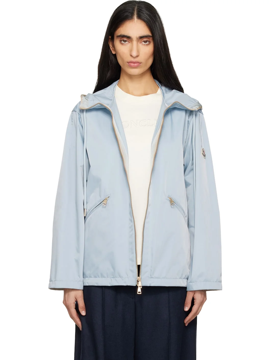 Blue Cassiopea Hooded Jacket - 1