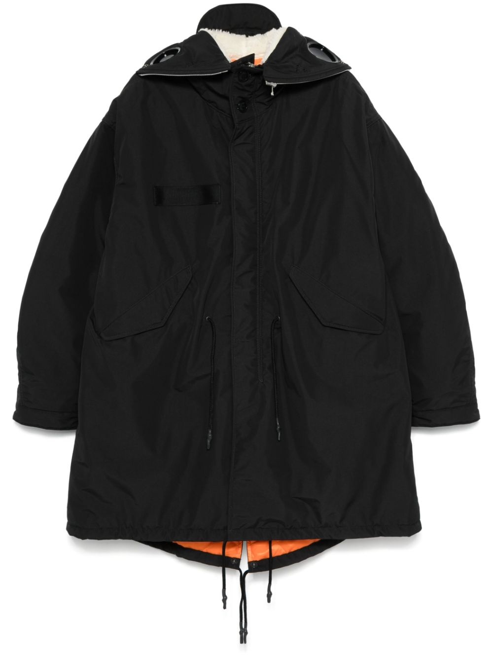 Nylon hooded jacket - 1