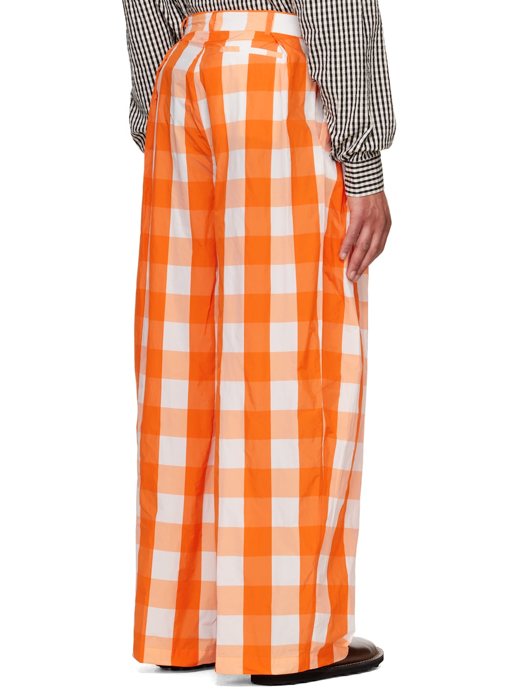 Orange Sun Trousers - 3