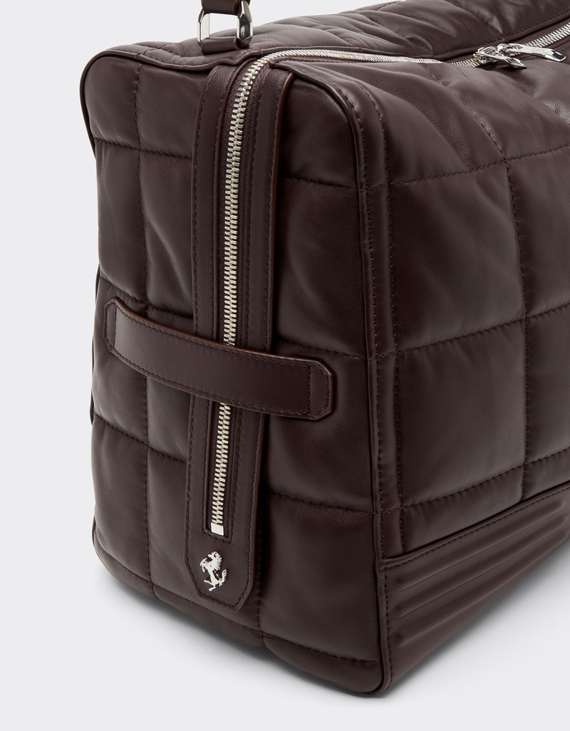 Ferrari GT Soft shoulder bag in quilted leather 6
