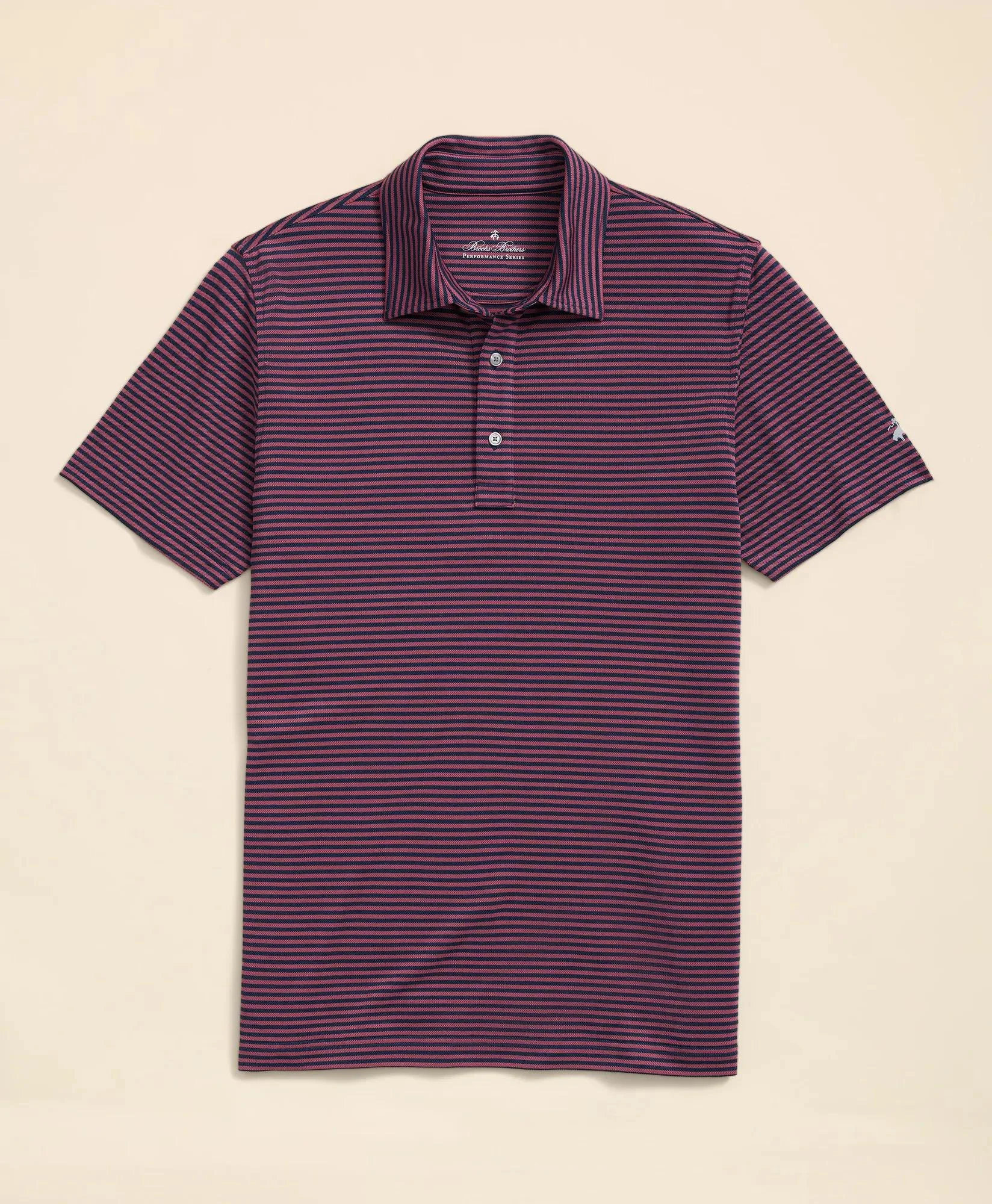 Performance Series Vintage Stripe Pique Polo Shirt - 1