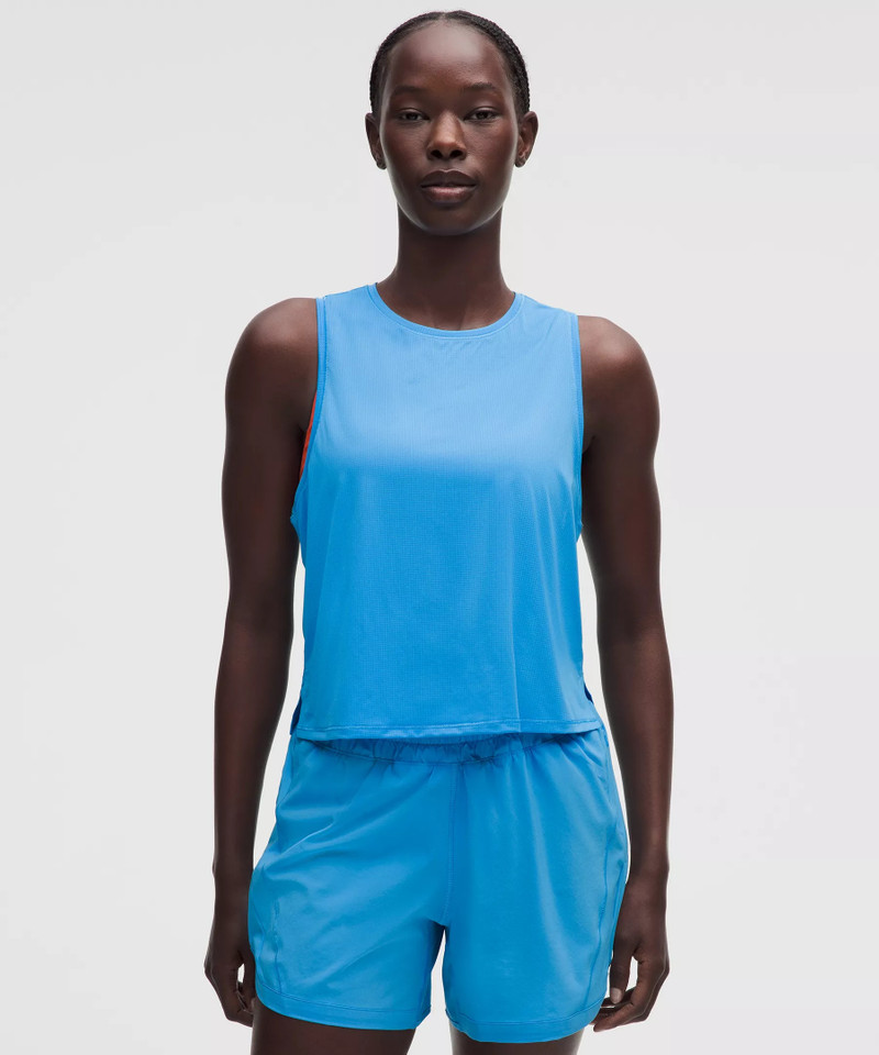 Lightweight Waist-Length Running Tank Top 1