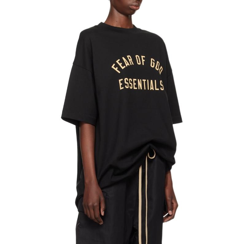 Fear of God Essentials Jersey Crewneck Tee 'Black' 125BT244190F - 5