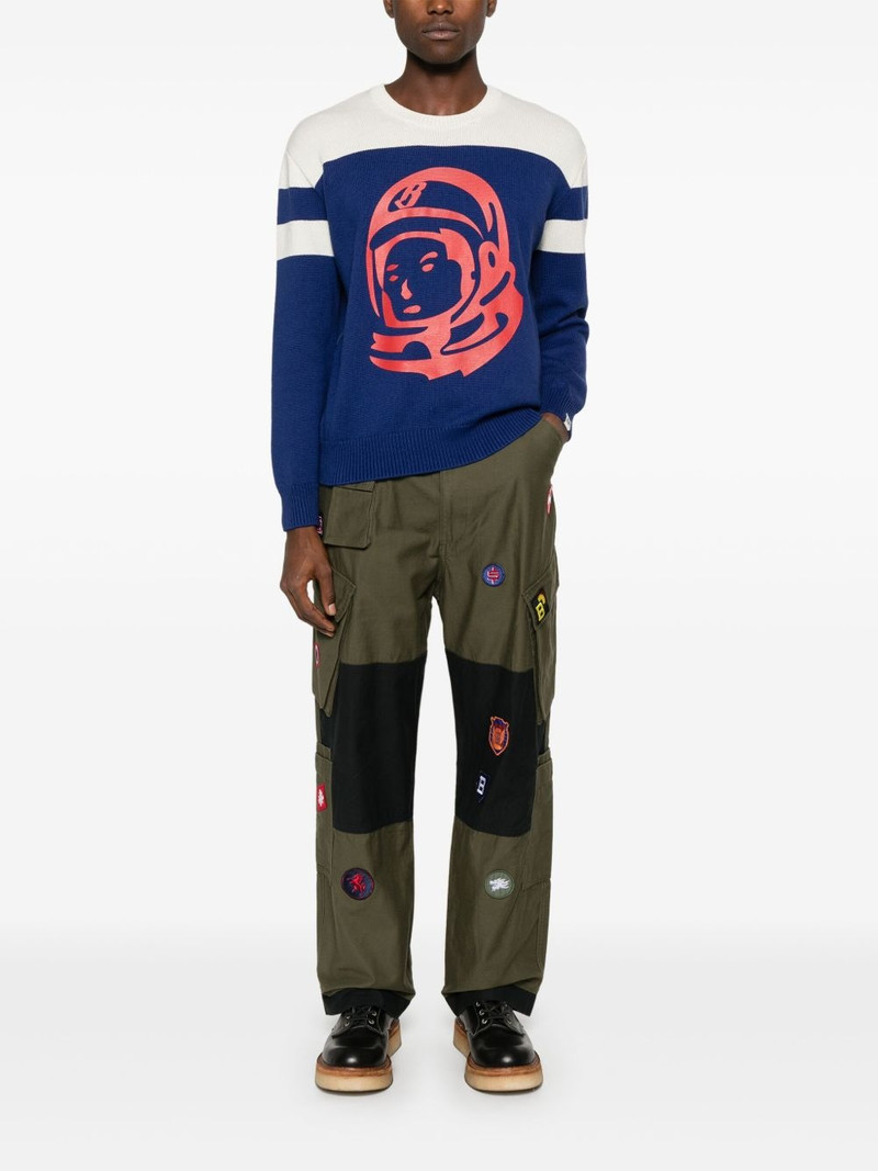 BILLIONAIRE BOYS CLUB patch cargo pants outlook