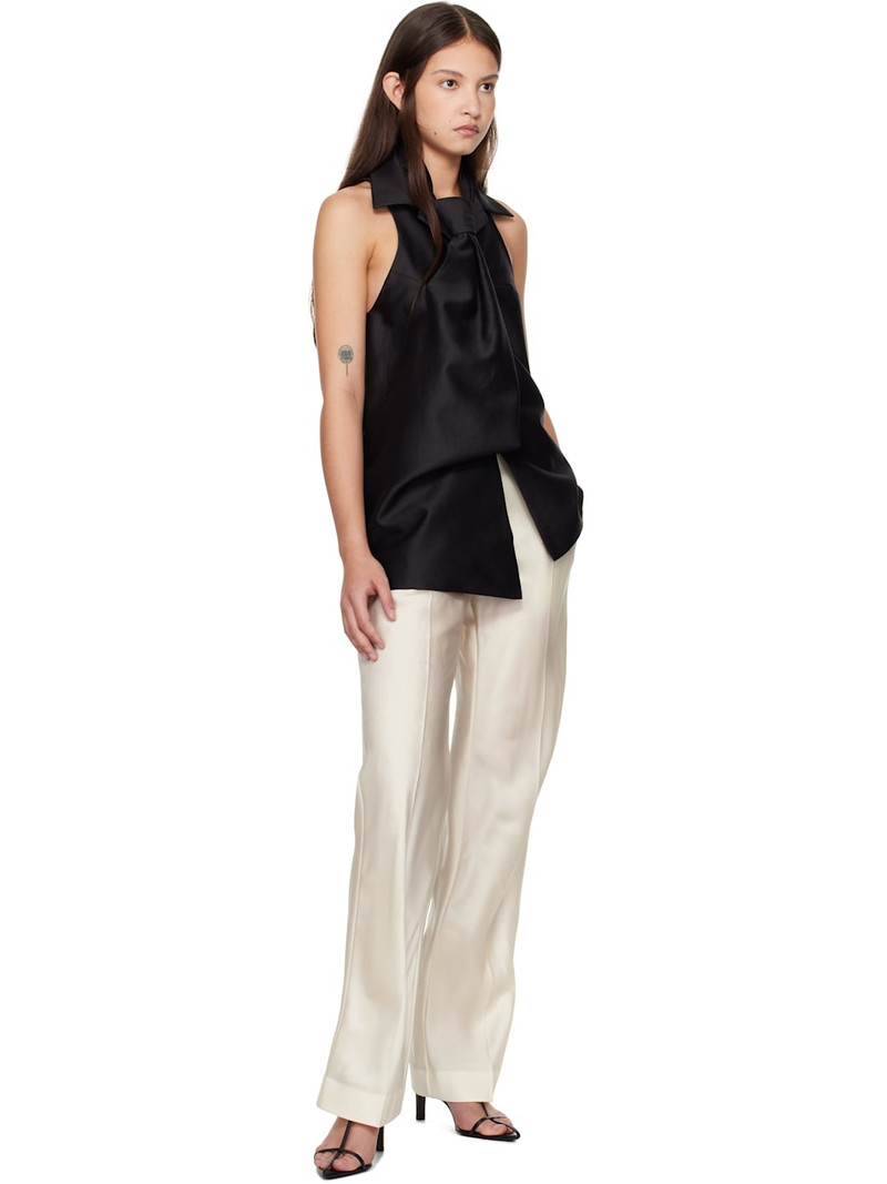 GIA STUDIOS Black Annie H Vest outlook