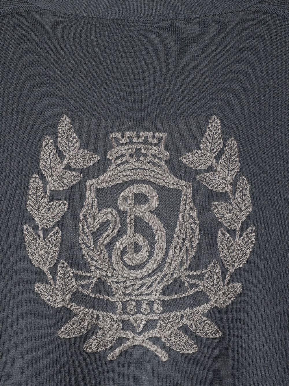 B Crest cardigan - 5