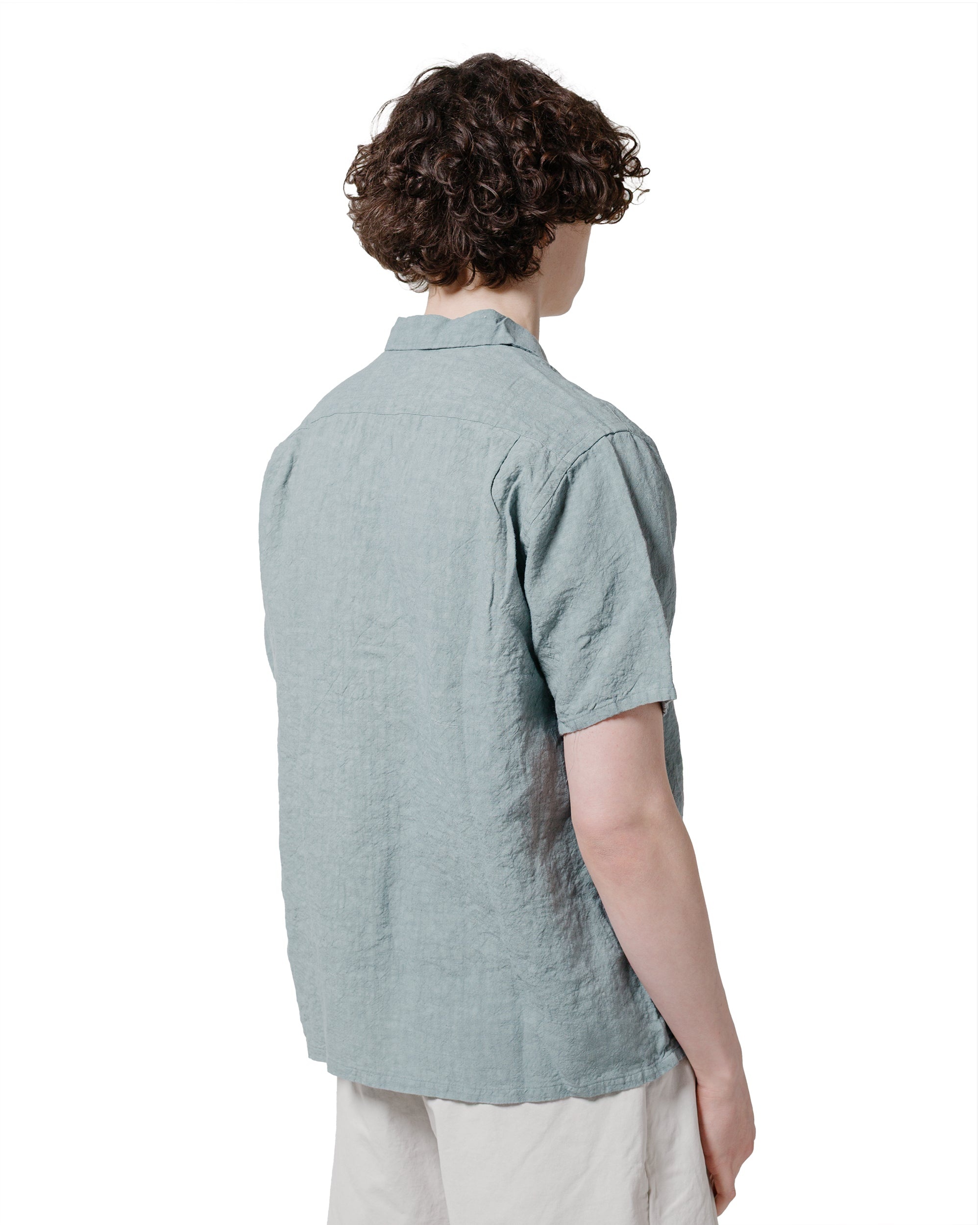 Open Collar 1/40 Linen Sax - 3