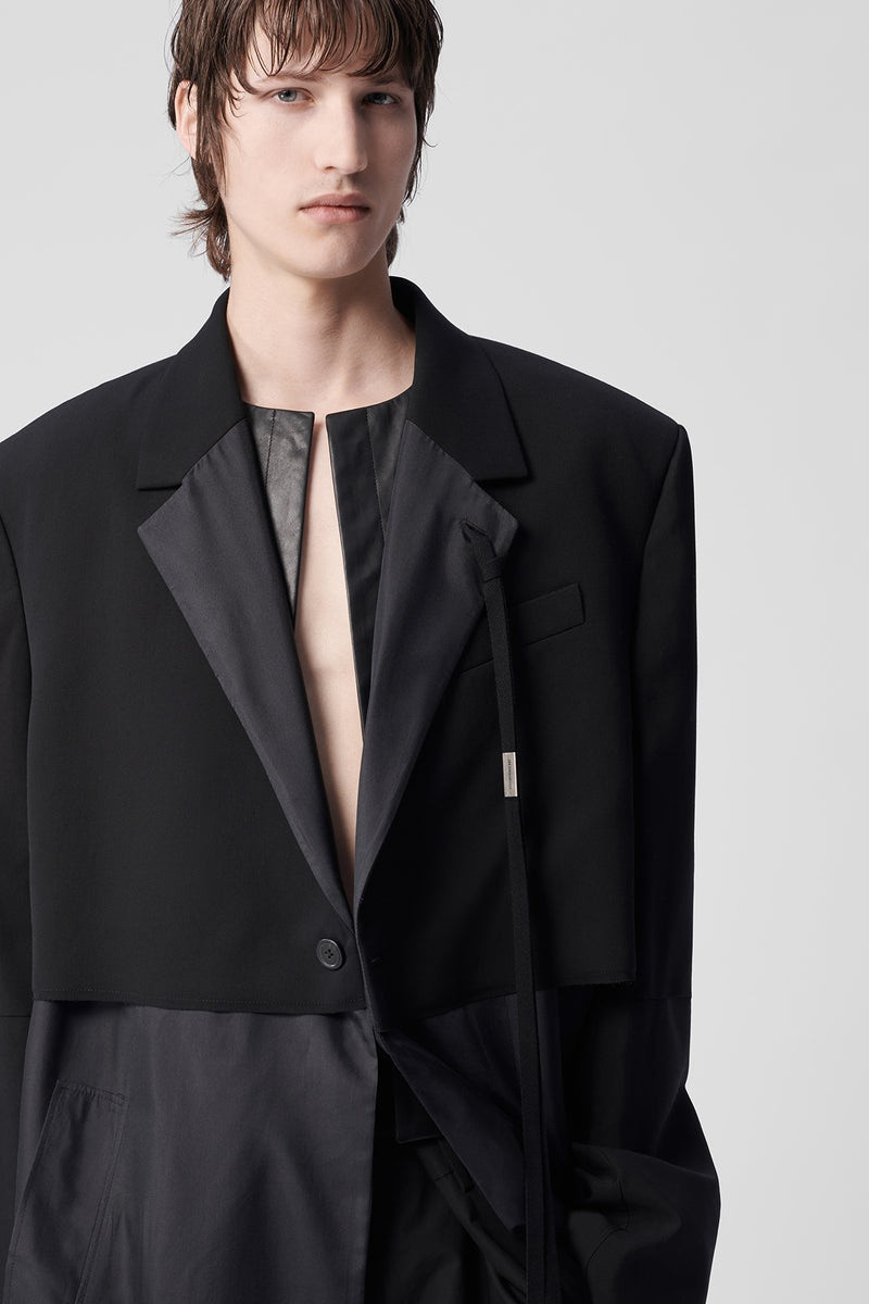 Gilliam X-Long Layered Trench Coat 5