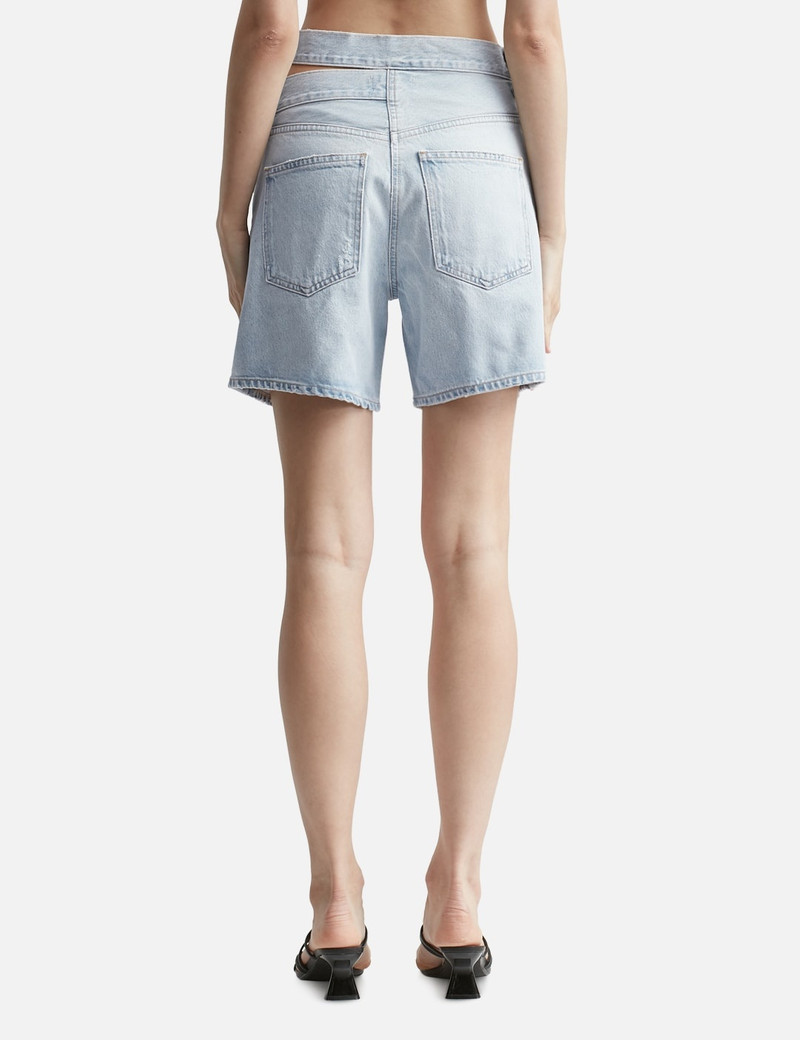 비대칭 denim 반바지 3
