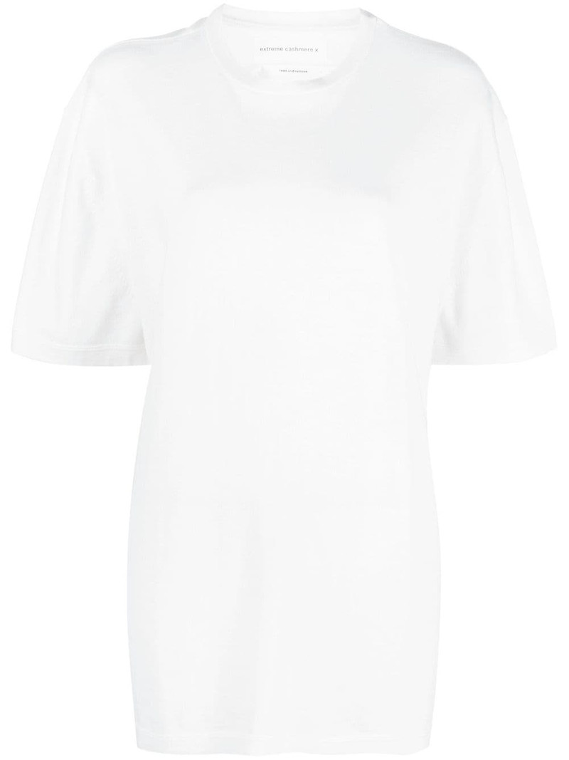 cotton-cashmere T-shirt 1