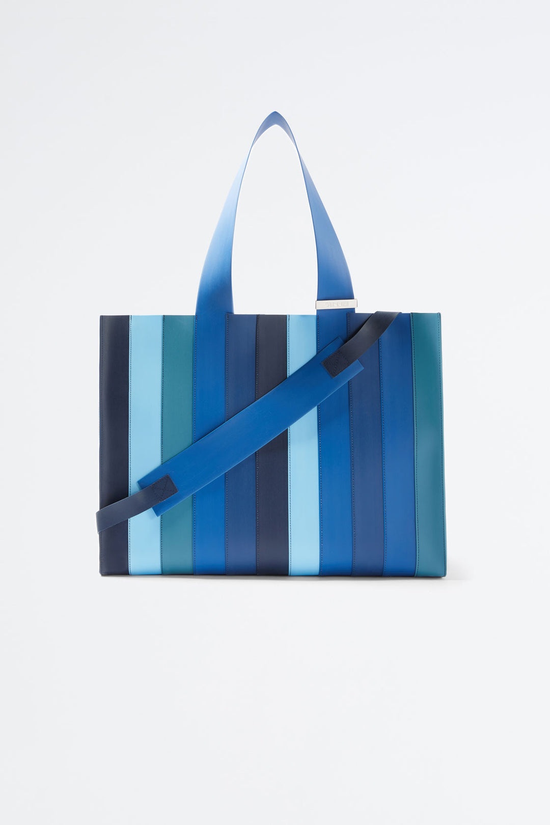 GRADIENT BLUE PUDDING PARALLELEPIPEDO BAG - 1