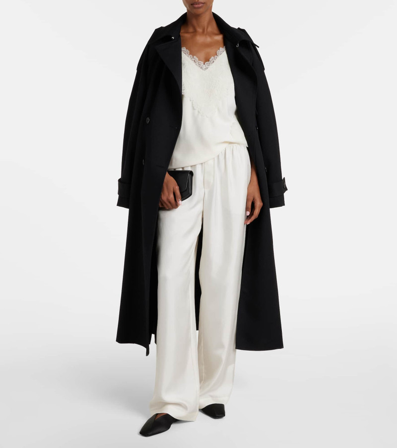 RÓHE Lace-trimmed satin camisole outlook