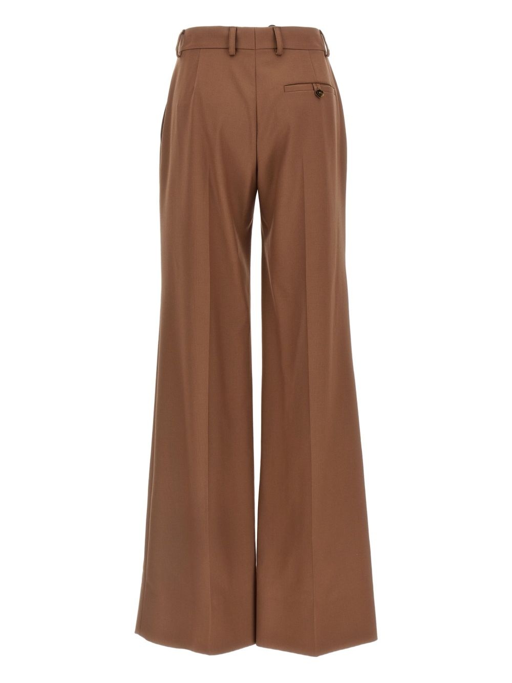 pleated flared trousers - 2
