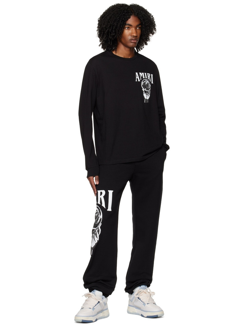 AMIRI Black Crystal Ball Long Sleeve T-Shirt outlook