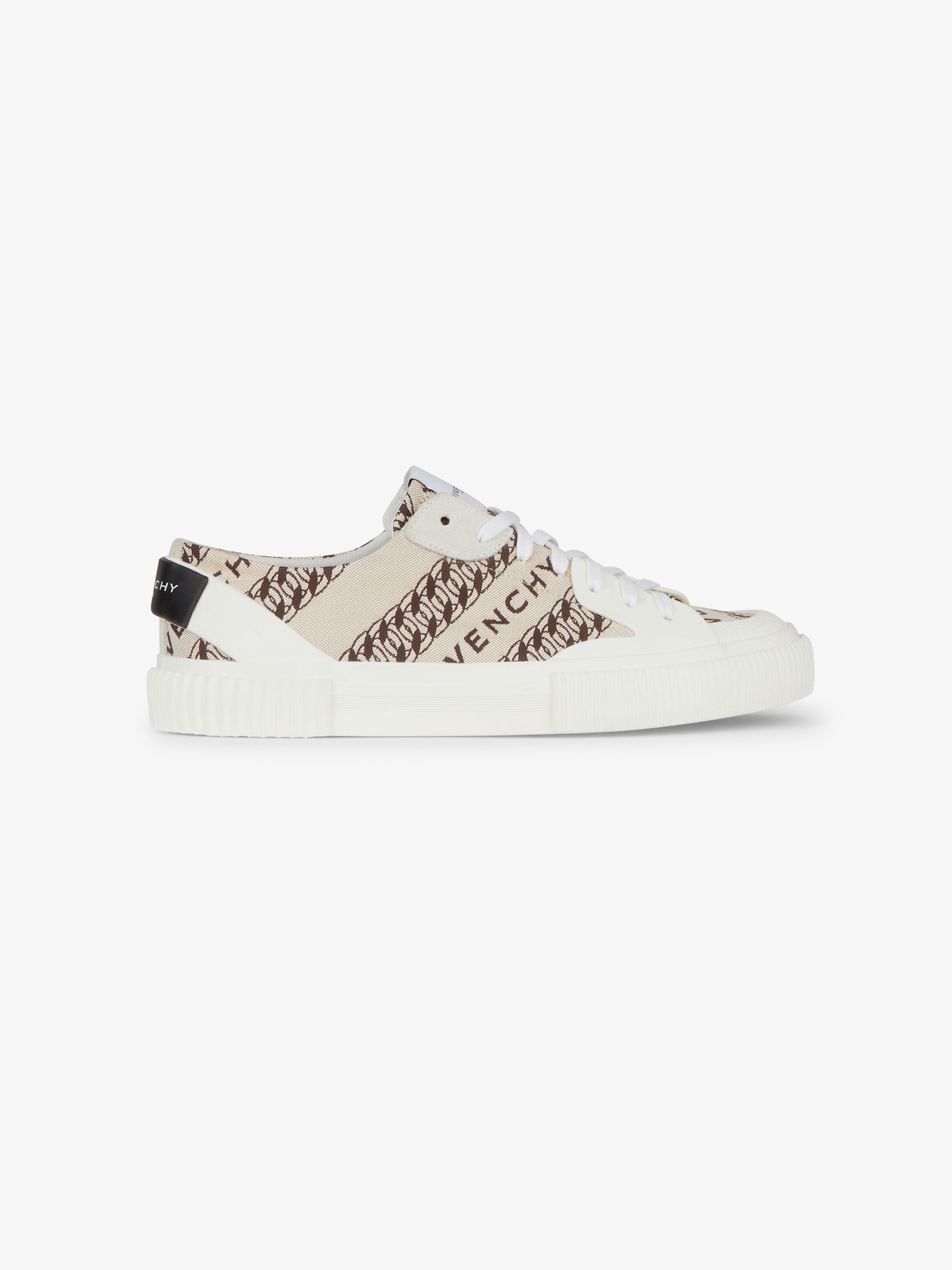 GIVENCHY Chain tennis Light low sneakers in canvas - 1