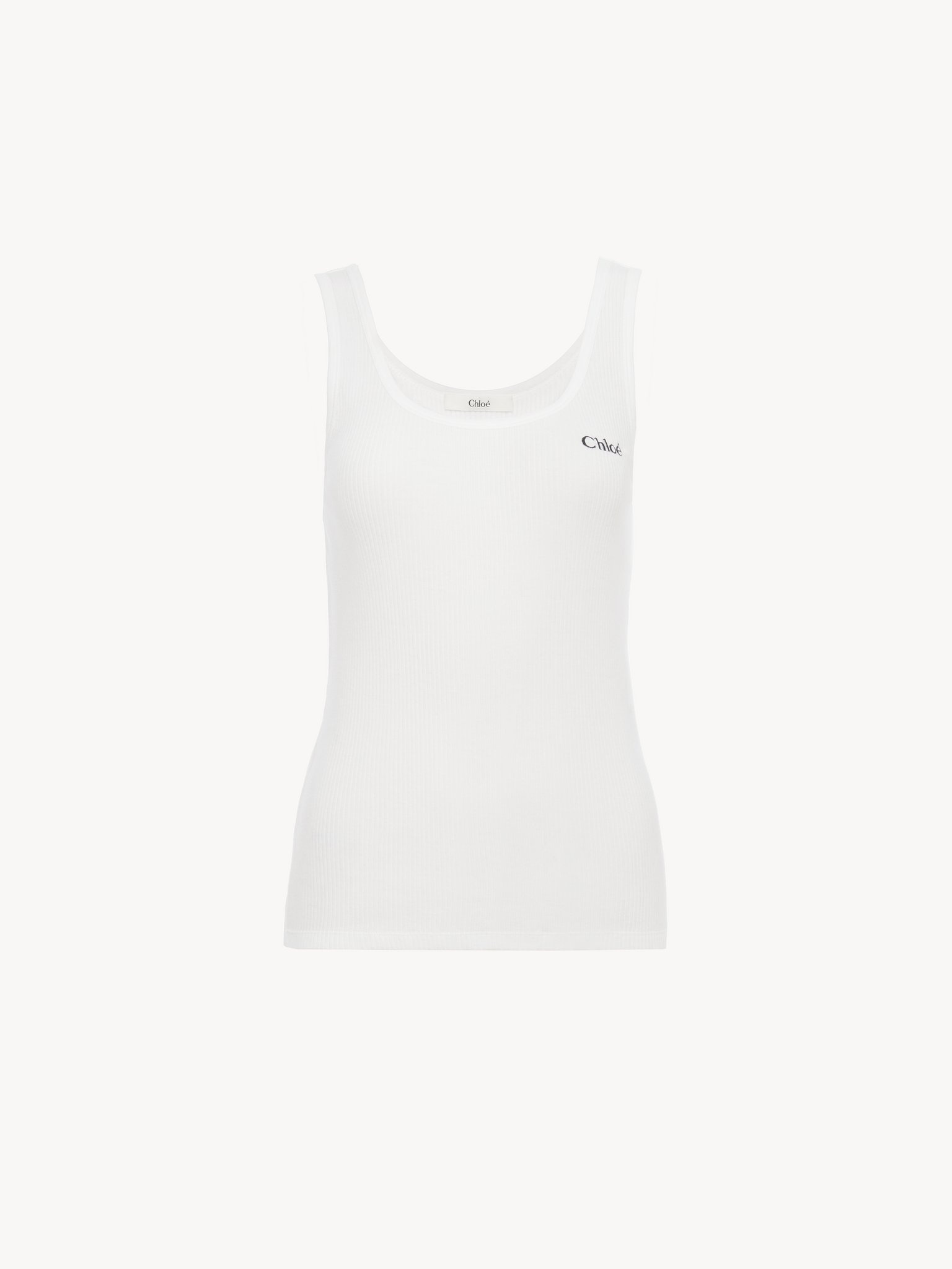 LOGO TANK TOP IN JERSEY - 2
