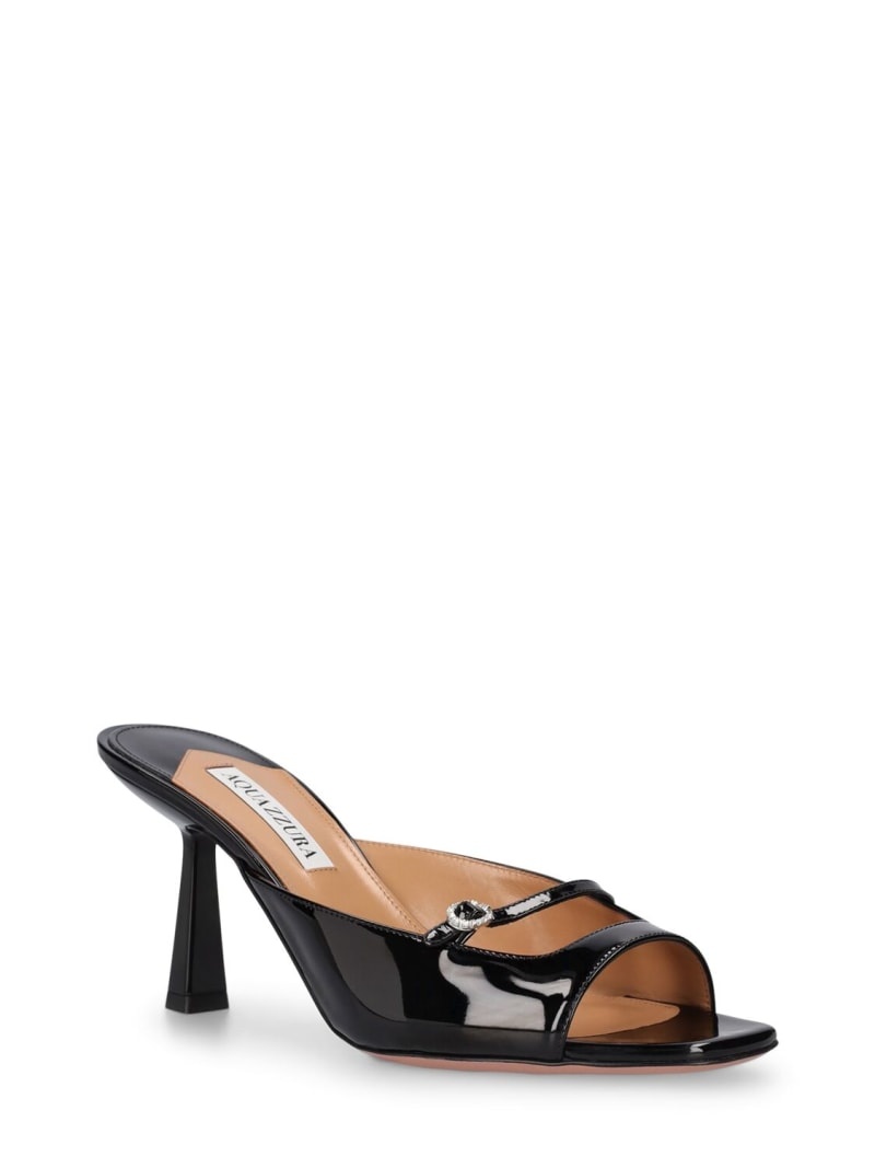 75mm Soul Sister patent leather mules - 3