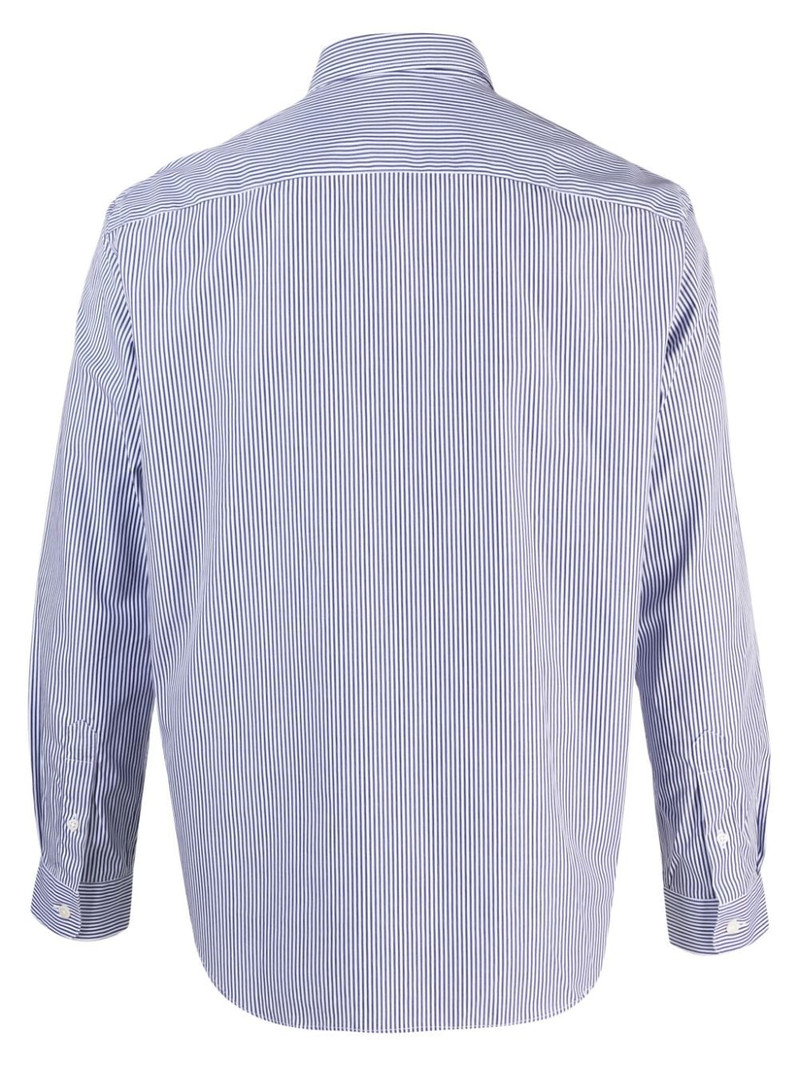 Sporty & Rich SRC striped cotton shirt outlook