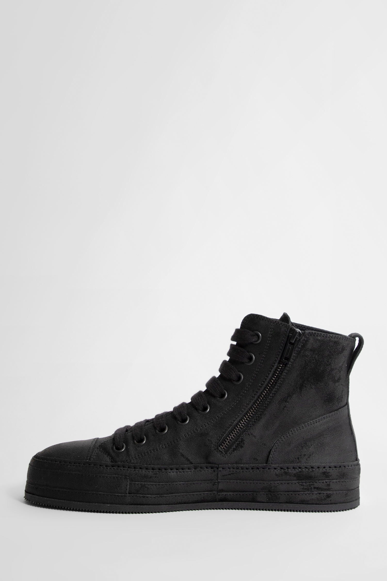 ANN DEMEULEMEESTER MAN BLACK SNEAKERS - 4