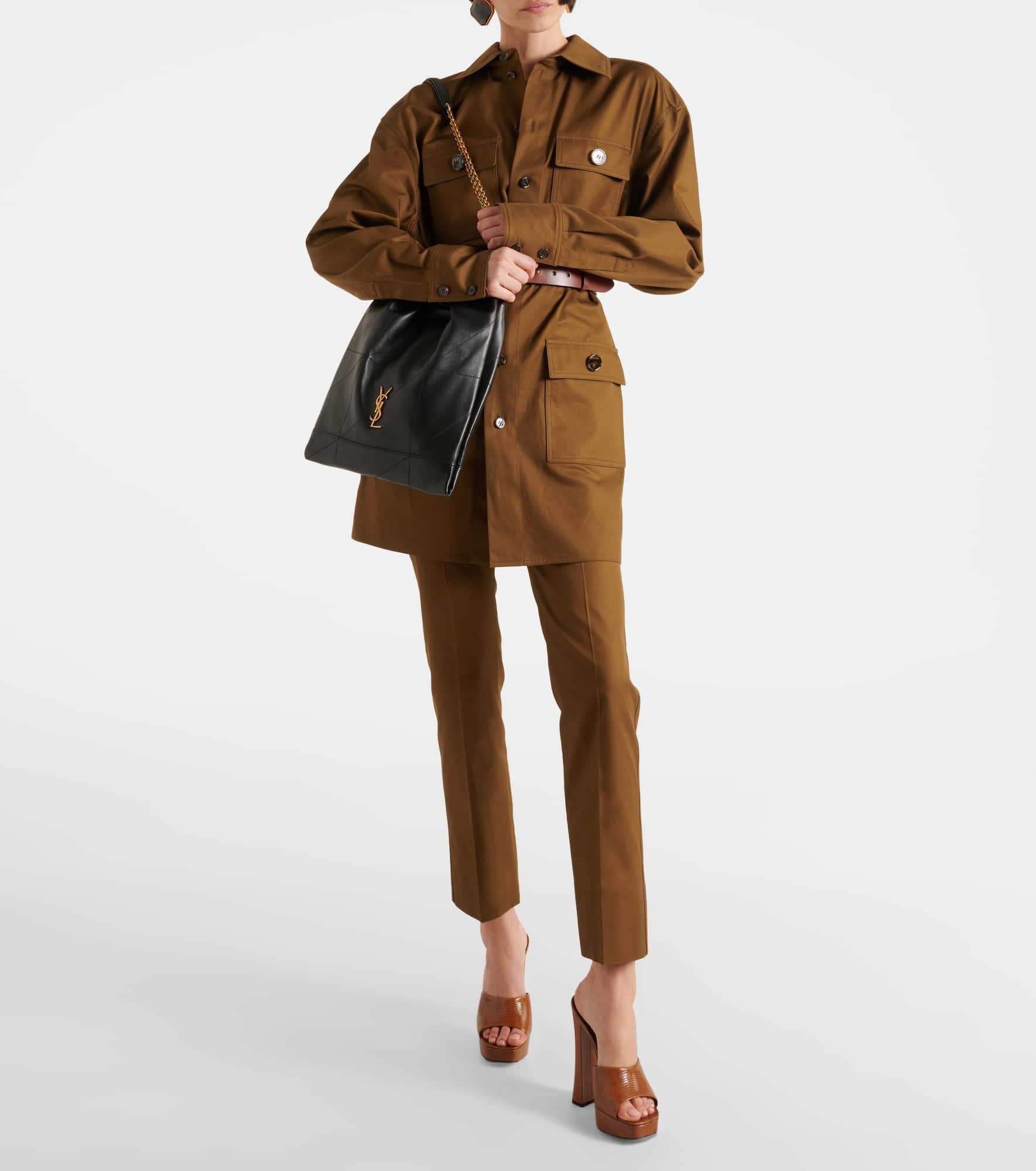 Jamie 4.3 leather bucket bag - 5