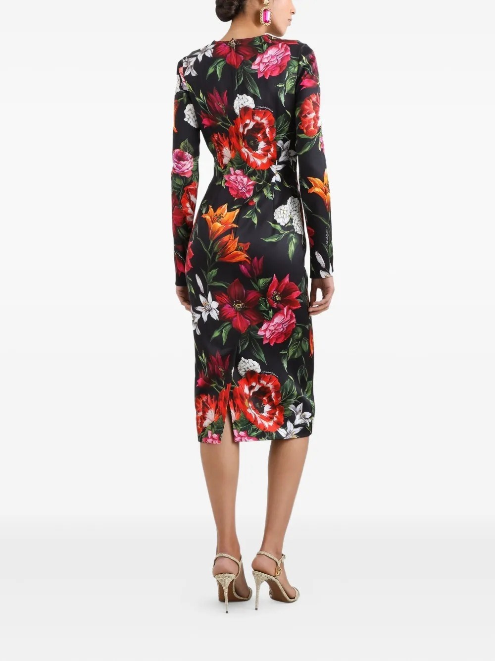 FLORAL PRINT DRESS - 3