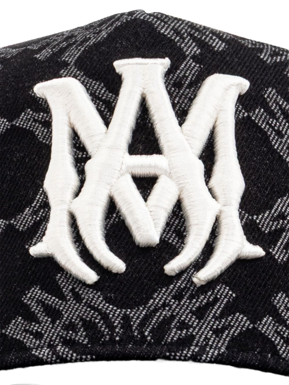 monogrammed-logo baseball cap - 3
