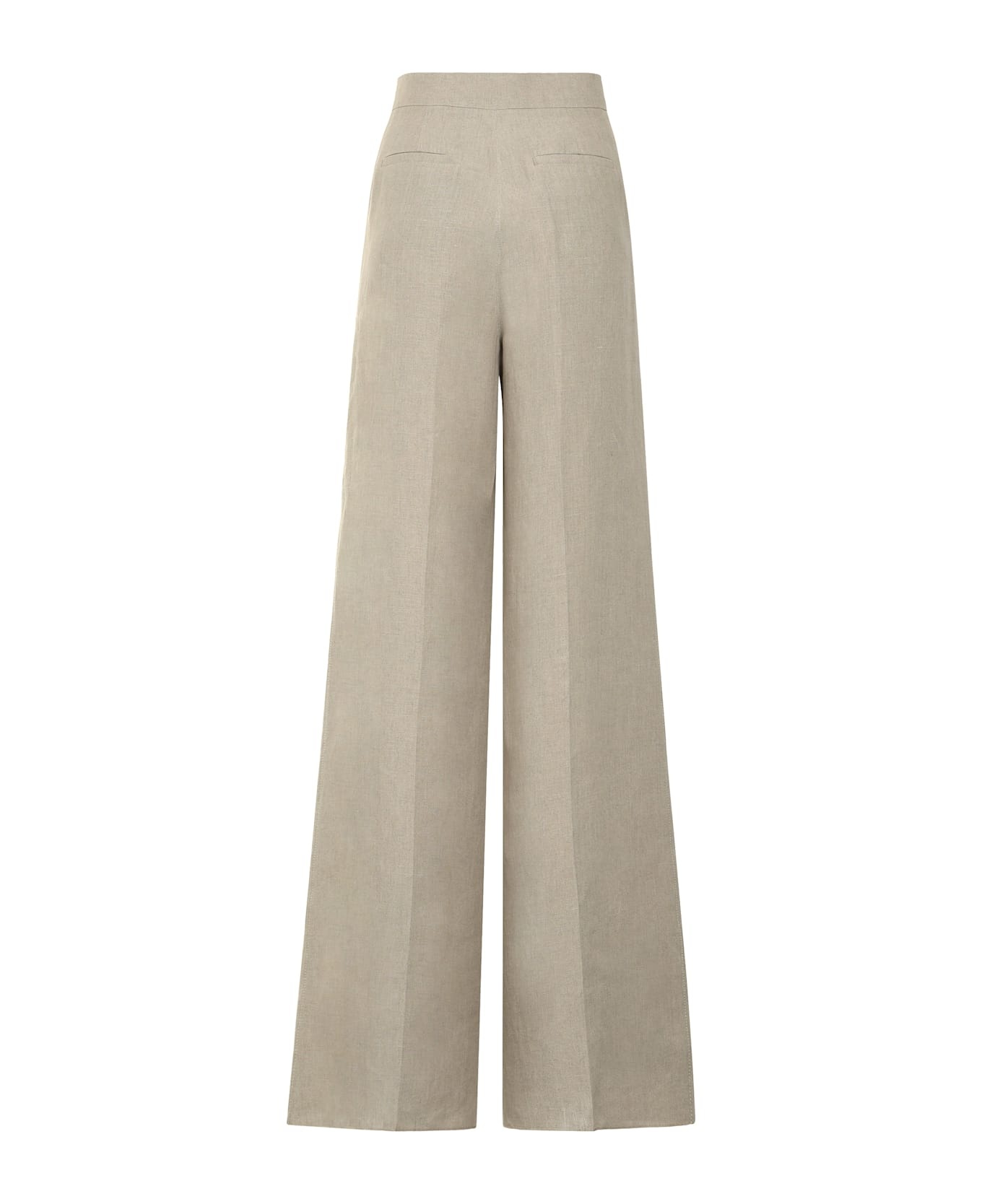 Sequoia Linen Wide Leg Trousers - 2