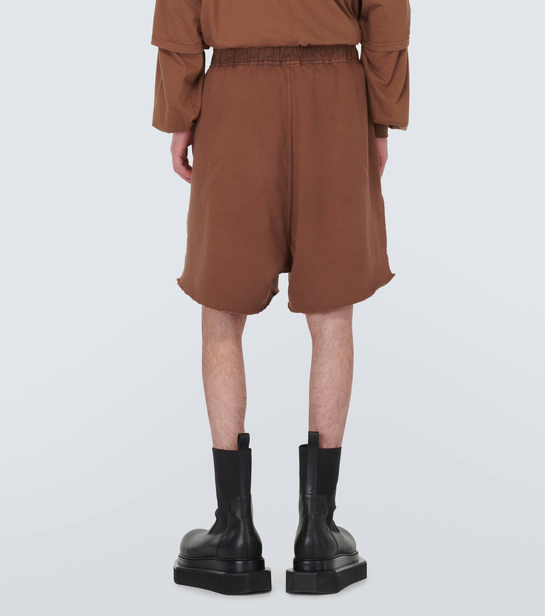 Cotton jersey shorts - 4