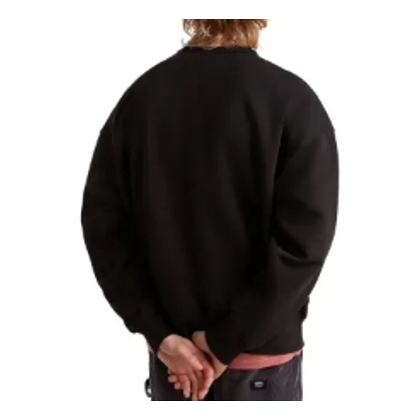 Vans Premium Logo Crew Sweatshirt 'Black' VN000GBWBLK - 2