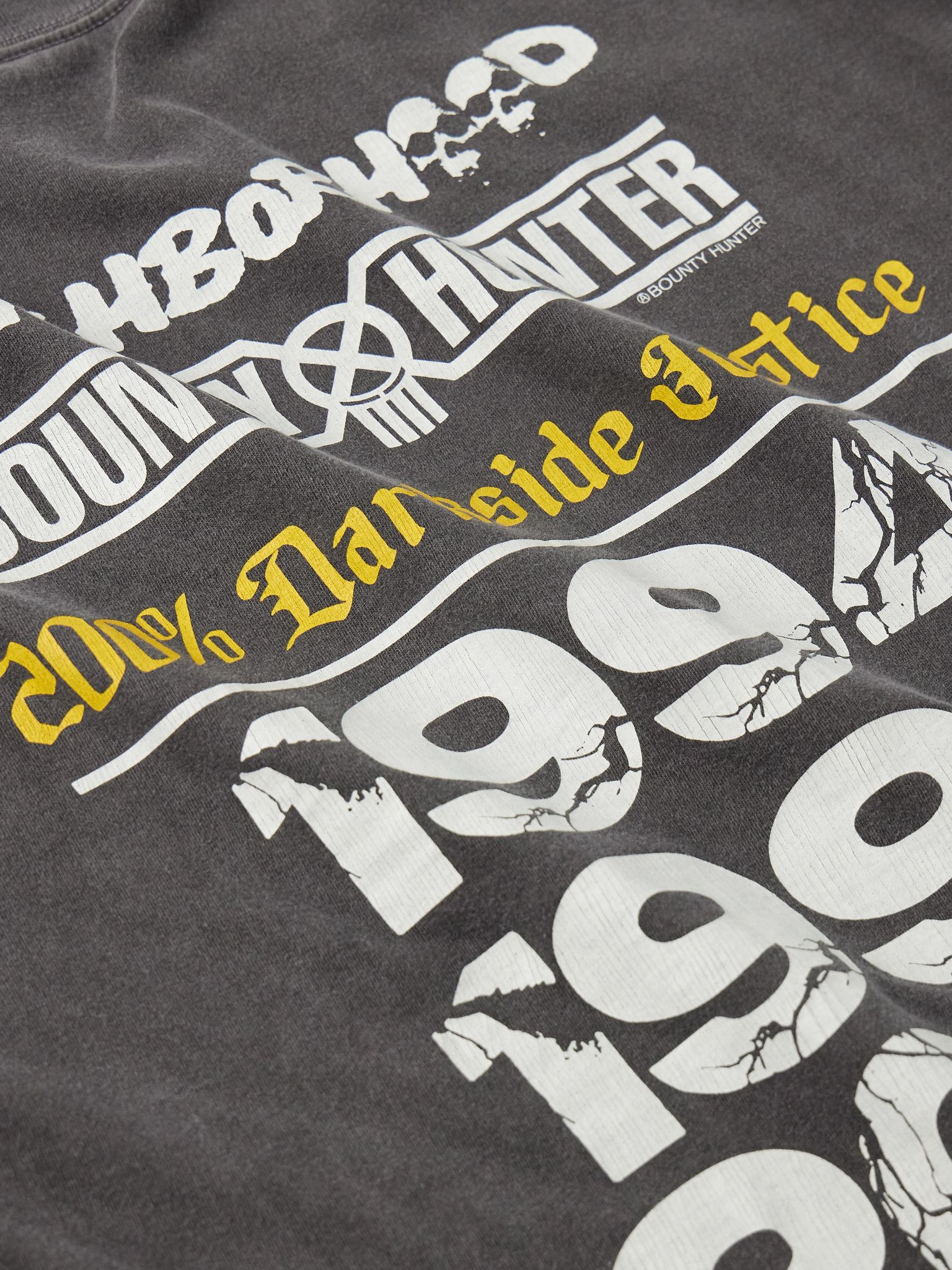 + Bounty Hunter Printed Cotton-Jersey T-Shirt Black - 5
