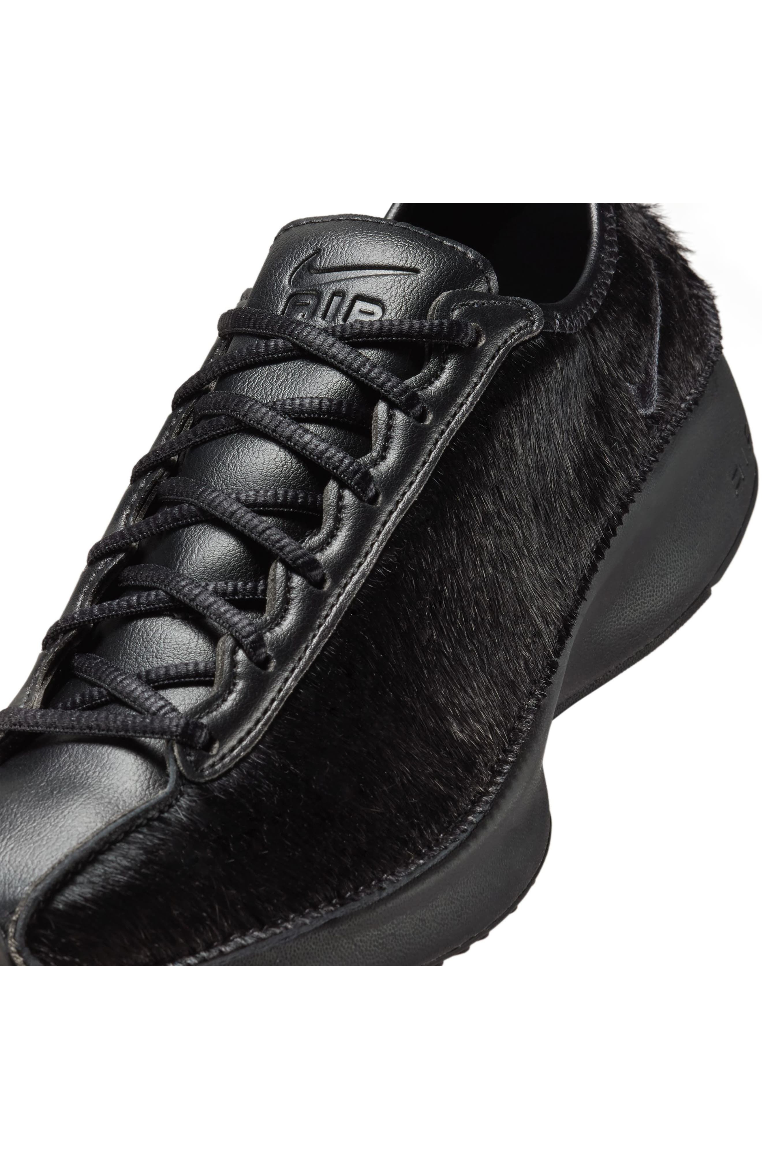 Nike Air Superfly Genuine Calf Hair Sneaker in Black/Off Noir/Photon Dust at Nordstrom - 8
