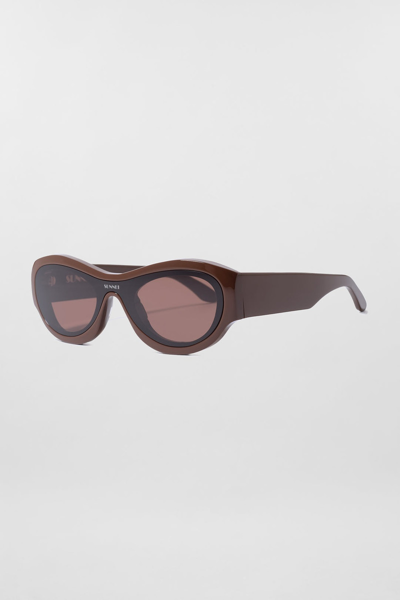 SUNNEI PROTOTIPO 5 SUNGLASSES / dark brown outlook