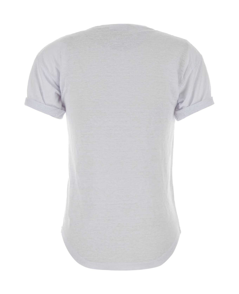 Isabel Marant Étoile White Linen Koldia T-shirt outlook