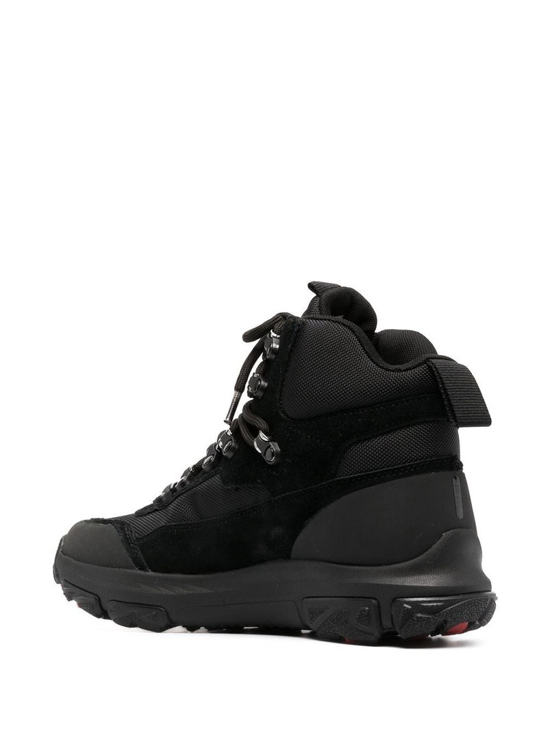panelled ankle-length trail boots 3