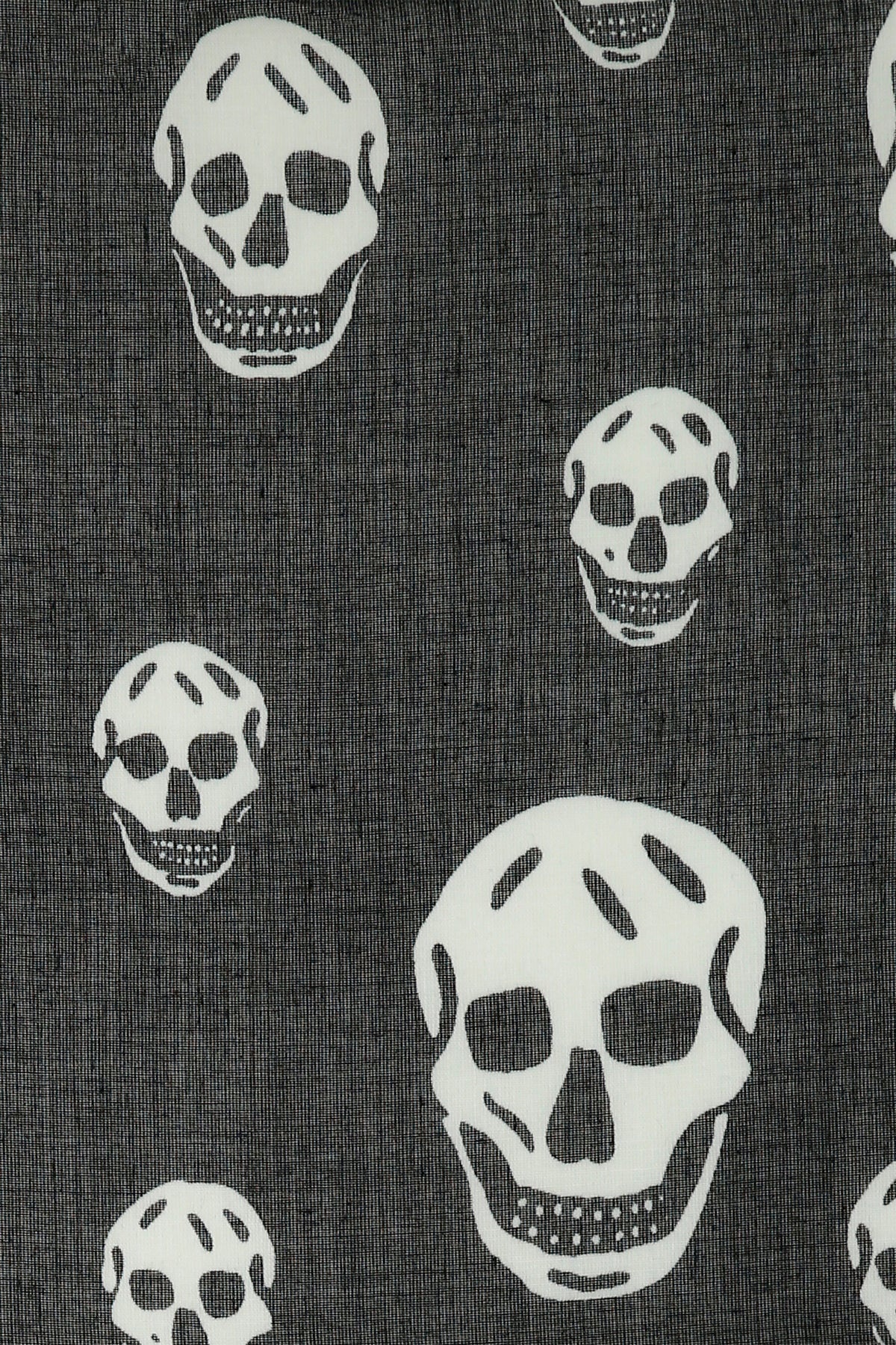 Printed chiffon foulard - 3