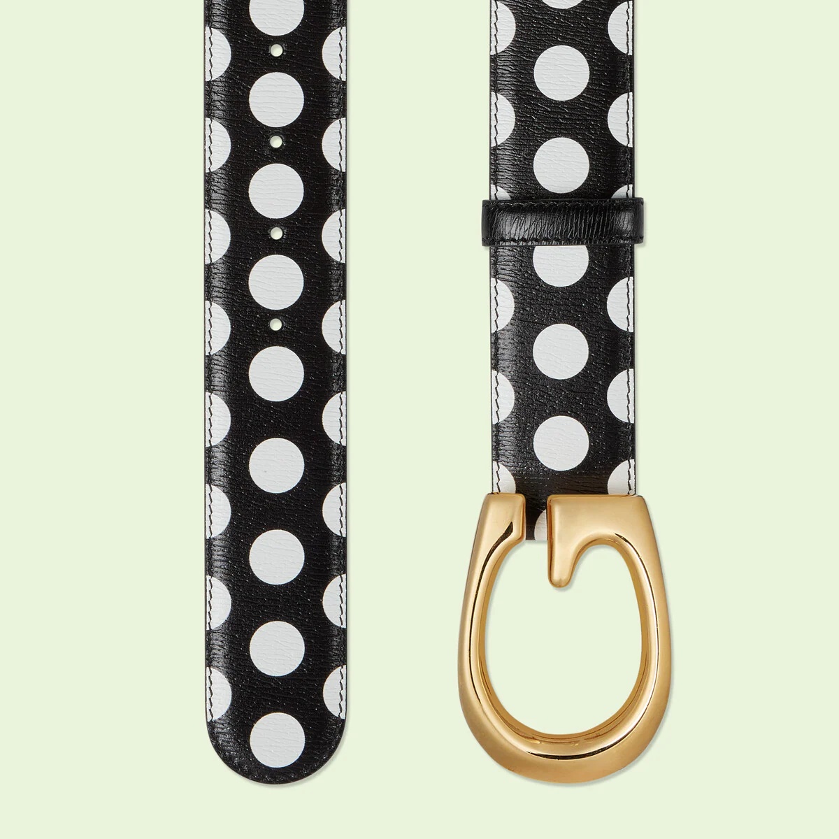 Polka-dot belt with G buckle - 2