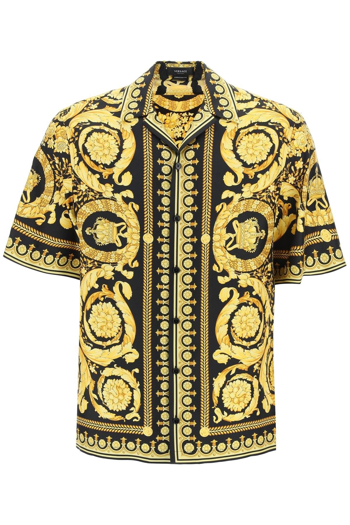 BAROCCO PRINT SILK SHIRT - 1