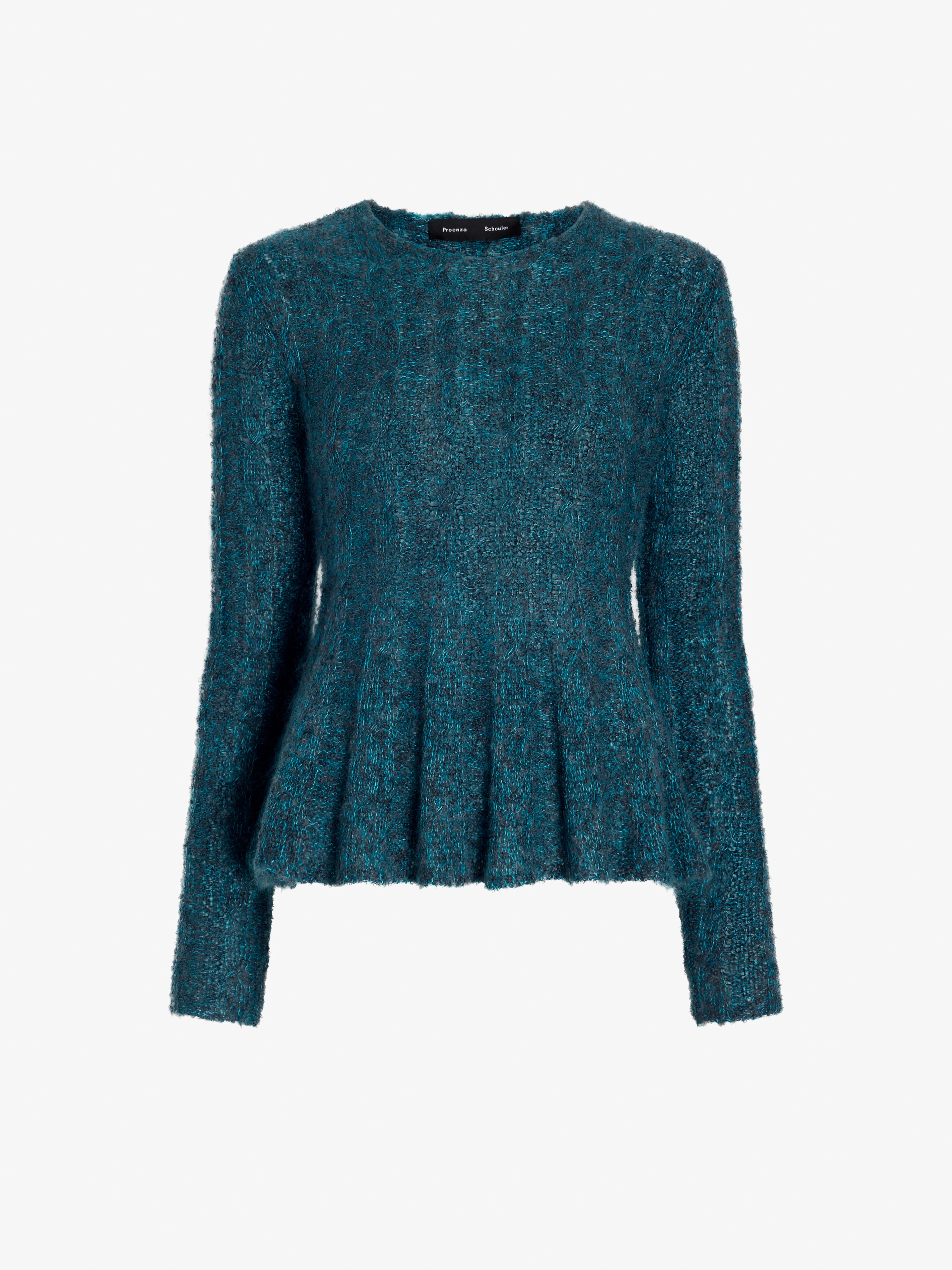 Joelle Top in Looped Mohair - 1